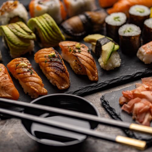 Japanese food concept